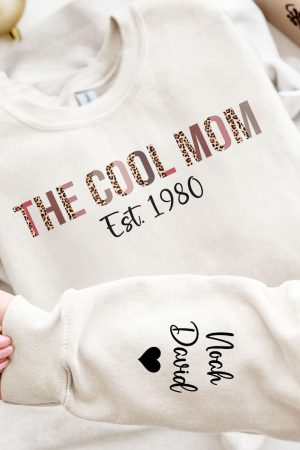 The Cool Mom- Personalized Sweatshirt