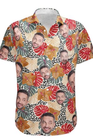 Custom Face - Personalized Photo Hawaiian Shirt