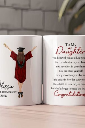 Graduation You Believed You Could So You Did - Personalized Mug