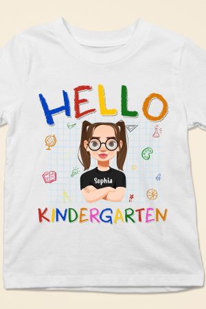 Hello Grade School - Personalized Shirt