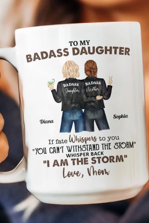 To My Bada** Daughter From Mom - Personalized Mug