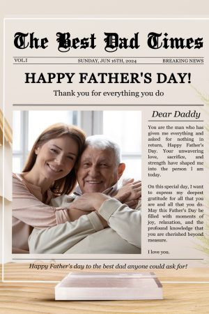 You Are The Man Who Has Given Me Everything - Personalized Acrylic Photo Plaque