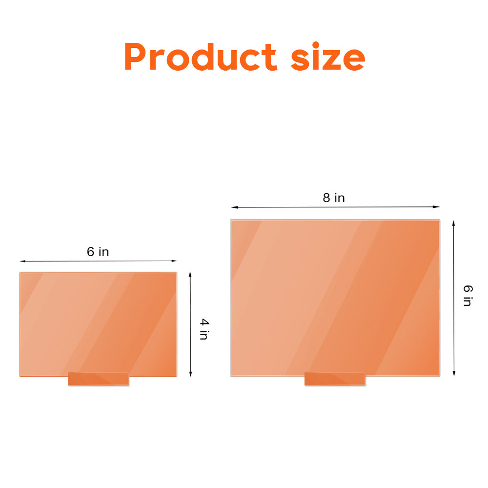 Family Where Love Never Ends - Personalized Acrylic Plaque - Image 6